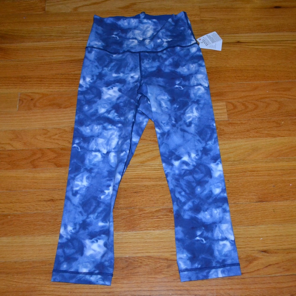 Women’s lululemon ‘Run with the Waves Crop 21” KPBM’ pants, size 6 - NEW - Picture 2 of 6